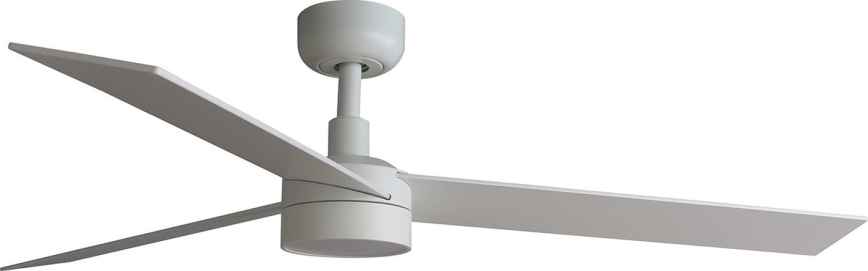 FARO 34297WT-1TW - LED Димируем таванен вентилатор RUDDER L LED/18W/230V 2700/4350/6000K бял Ø 132 см Wi-Fi Tuya + дистанционно управление
