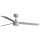 FARO 34297WT1S - LED димируем таванен вентилатор RUDDER L LED/18W/230V 2700/3000/4000K Ø 132 cm бежов/бял Wi-Fi Tuya + дистанционно управление