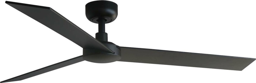 FARO 34298WT - Вентилатор за таван RUDDER L черен/венге Ø 132 см Wi-Fi Tuya + дистанционно управление