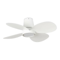 FARO 34315WT - LED Димируем таванен вентилатор KLOVER TUB S LED/20W/230V 2700/4000/6500K бял Ø 80 см Wi-Fi Tuya + дистанционно управление