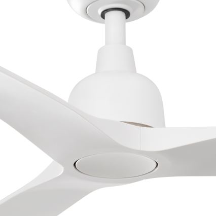 FARO 34363WT - Вентилатор за таван OUTWOOD L бял Ø 150 см Wi-Fi Tuya IP44 + дистанционно управление
