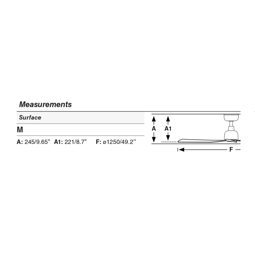 FARO 34371WT - Таванен вентилатор MARINE M, Ø 125 см, кафяв/черен, IP44, Wi-Fi Tuya + дистанционно управление
