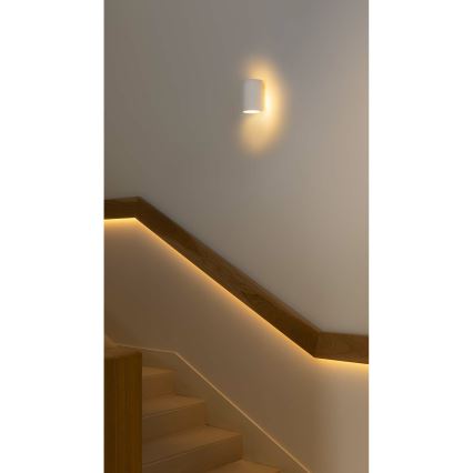 FARO 40522 - Аплик SOLE 1xGU10/8W/230V бял кръгла