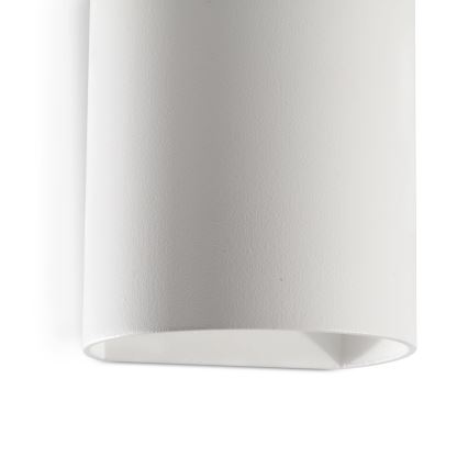 FARO 40522 - Аплик SOLE 1xGU10/8W/230V бял кръгла