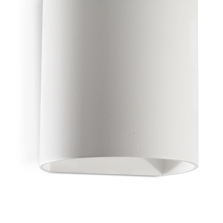 FARO 40522 - Аплик SOLE 1xGU10/8W/230V бял кръгла