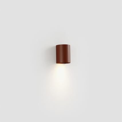 FARO 40525 - Аплик SOLE 1xGU10/8W/230V тухла кръгла