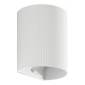 FARO 40526 - Аплик SOLE 1xGU10/8W/230V бял велпапе кръгла