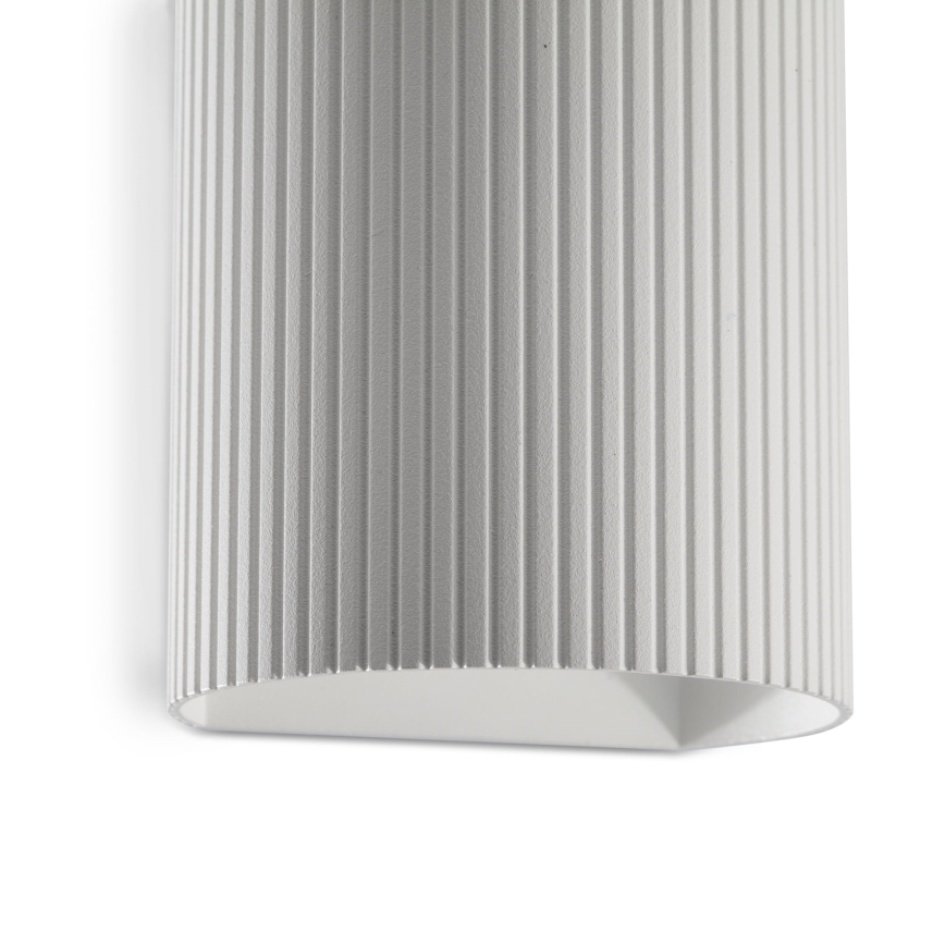 FARO 40526 - Аплик SOLE 1xGU10/8W/230V бял велпапе кръгла