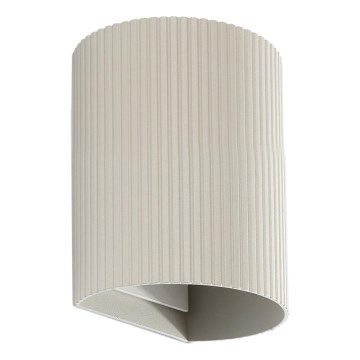 FARO 40528 - Аплик SOLE 1xGU10/8W/230V сив велпапе кръгла
