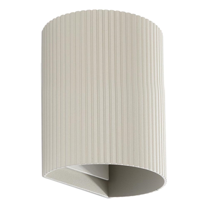 FARO 40528 - Аплик SOLE 1xGU10/8W/230V сив велпапе кръгла