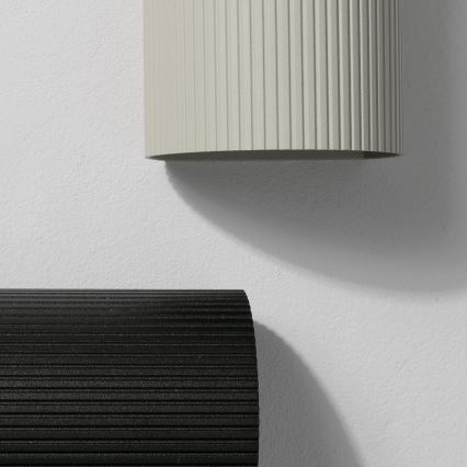 FARO 40528 - Аплик SOLE 1xGU10/8W/230V сив велпапе кръгла
