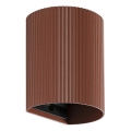 FARO 40529 - Аплик SOLE 1xGU10/8W/230V тухла велпапе кръгла