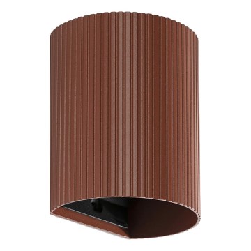 FARO 40529 - Аплик SOLE 1xGU10/8W/230V тухла велпапе кръгла