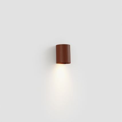 FARO 40529 - Аплик SOLE 1xGU10/8W/230V тухла велпапе кръгла