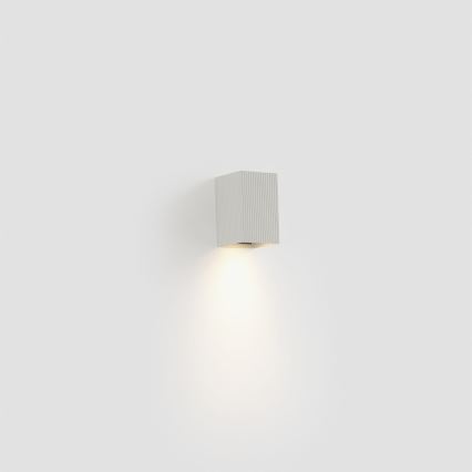 FARO 40534 - Аплик SOLE 1xGU10/8W/230V бял велпапе ъглов