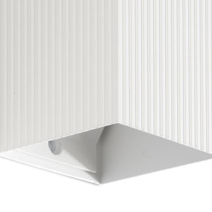 FARO 40534 - Аплик SOLE 1xGU10/8W/230V бял велпапе ъглов