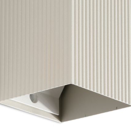 FARO 40536 - Аплик SOLE 1xGU10/8W/230V сив велпапе ъглов