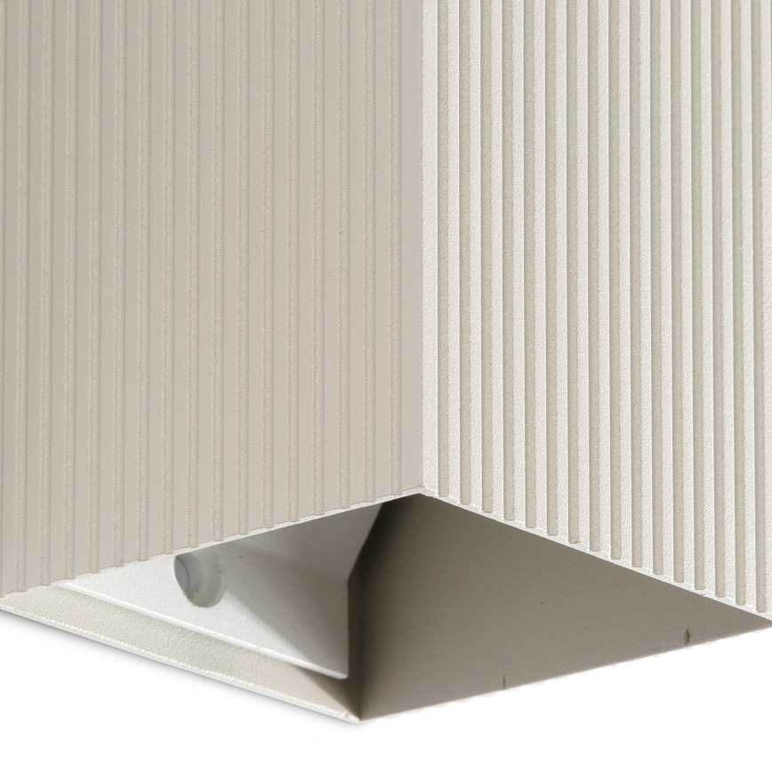 FARO 40536 - Аплик SOLE 1xGU10/8W/230V сив велпапе ъглов