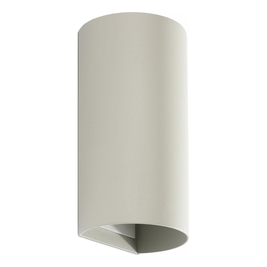 FARO 40540 - Аплик SOLE 2xGU10/8W/230V сив кръгла