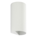 FARO 40542 - Аплик SOLE 2xGU10/8W/230V бял велпапе кръгла