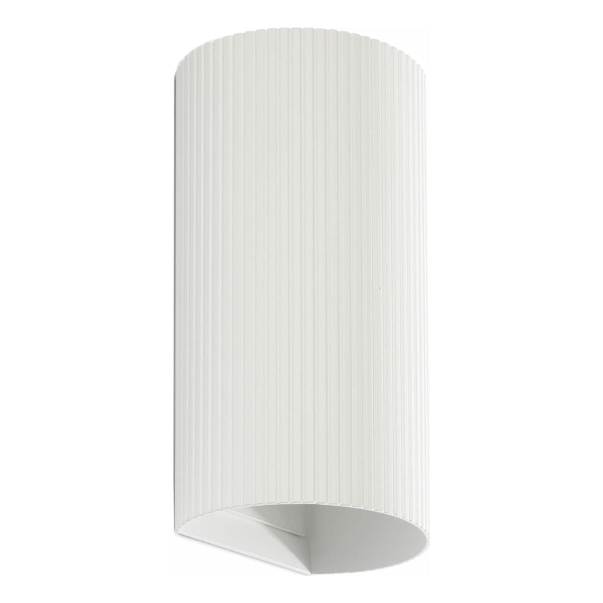 FARO 40542 - Аплик SOLE 2xGU10/8W/230V бял велпапе кръгла