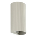 FARO 40544 - Аплик SOLE 2xGU10/8W/230V сив велпапе кръгла