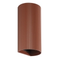 FARO 40545 - Аплик SOLE 2xGU10/8W/230V тухла велпапе кръгла