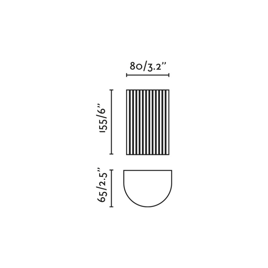 FARO 40545 - Аплик SOLE 2xGU10/8W/230V тухла велпапе кръгла