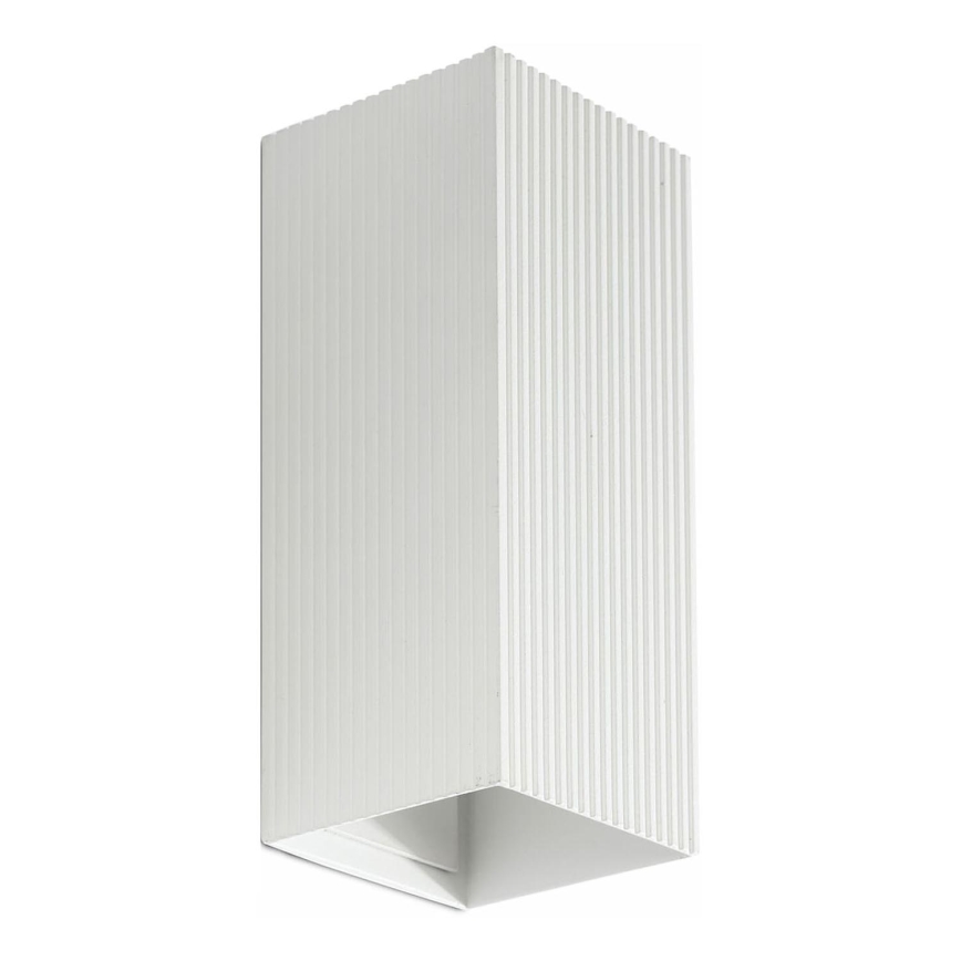 FARO 40565 - Аплик SOLE 2xGU10/8W/230V бял велпапе ъглов