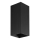 FARO 40566 - Аплик SOLE 2xGU10/8W/230V черен велпапе ъглов