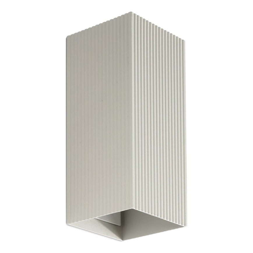 FARO 40567 - Аплик SOLE 2xGU10/8W/230V сив велпапе ъглов
