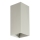 FARO 40567 - Аплик SOLE 2xGU10/8W/230V сив велпапе ъглов