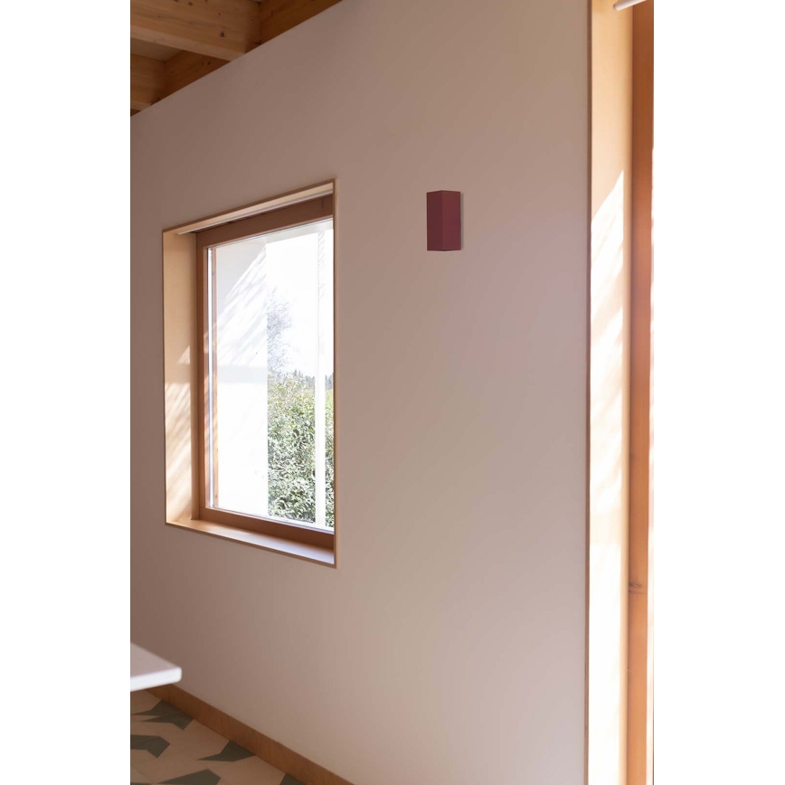 FARO 40568 - Аплик SOLE 2xGU10/8W/230V тухла велпапе ъглов