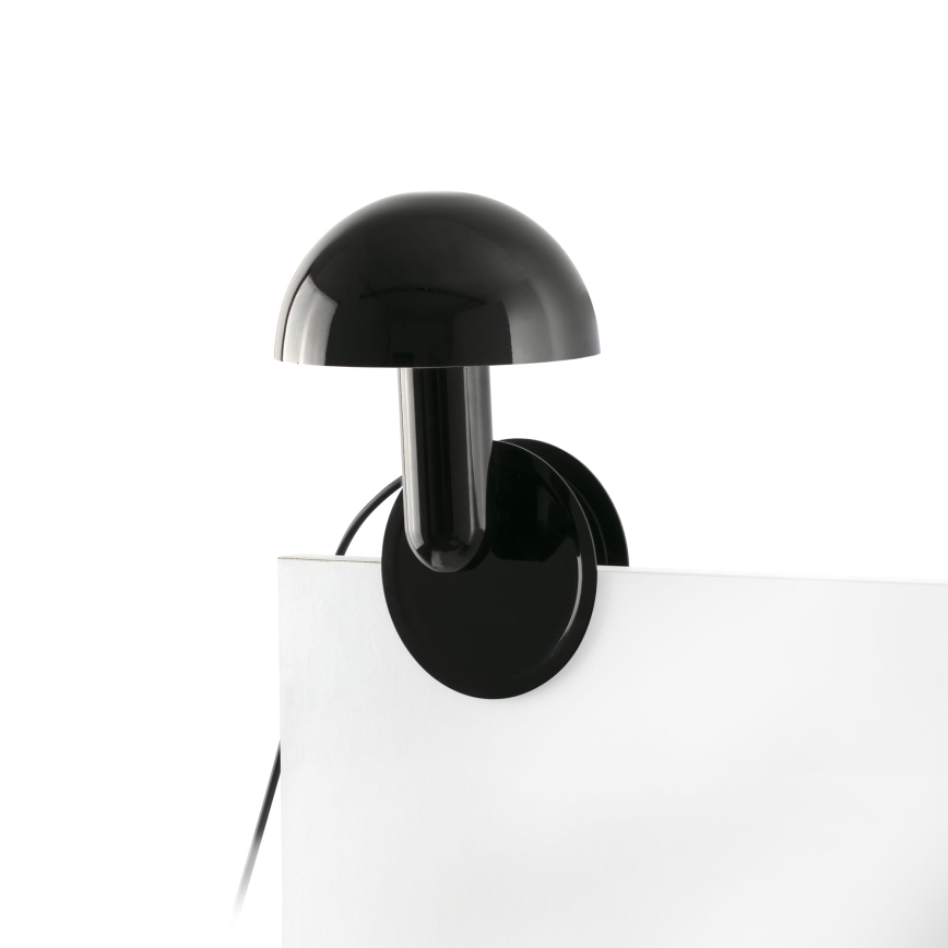 FARO 56100 - Настолна лампа с щипка 2в1 BELA 1xE27/15W/230V черен