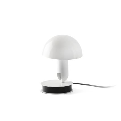 FARO 56101 - Настолна лампа с щипка 2в1 BELA 1xE27/15W/230V бял