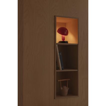 FARO 56103 - Настолна лампа с щипка 2в1 BELA 1xE27/15W/230V червен