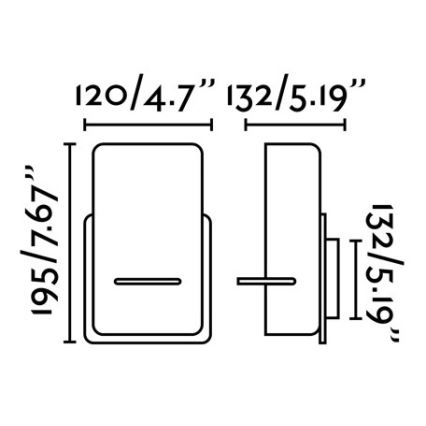 FARO 62130 - Аплик SMILE 1xE27/15W/230V бял