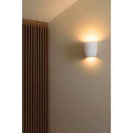 FARO 63428 - Аплик KAPPU 1xE14/7W/230V 15,8x15 см бял