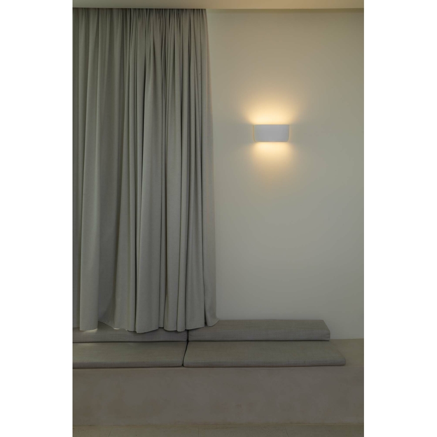 FARO 63430 - Аплик KAPPU 2xE14/7W/230V 16,8x30 см бял