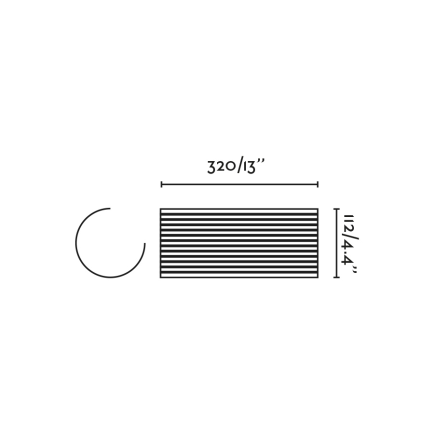 FARO 63436 - Аплик TRAMA 2xE14/7W/230V бял