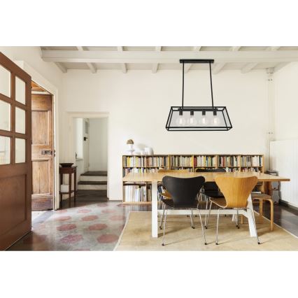 Faro 65081 - Висящ полилей ROSE 4xE27/60W/230V