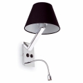 FARO 68507 - LED Стенна лампа MOMA-2 1xE27/60W/100-240V + LED/1W