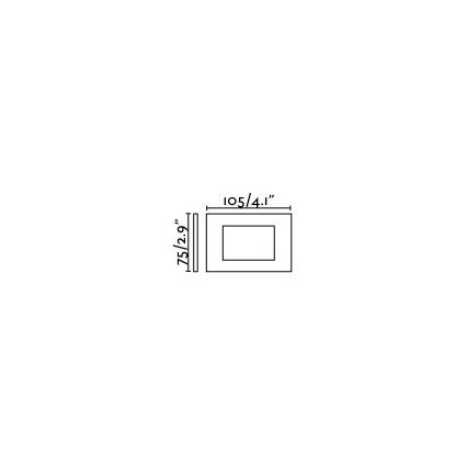 FARO 70162 - LED Външно осветление, вградено SPARK-1 LED/5W/230V IP65