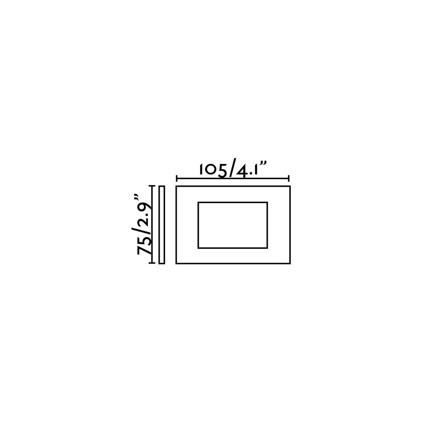 FARO 70163 - LED Външно осветление, вградено SPARK-1 LED/5W/230V IP65