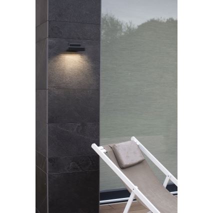 FARO 70294 - LED външен стенен осветител BALIC LED/8W/230V 3000/4000/6500K IP65 черен