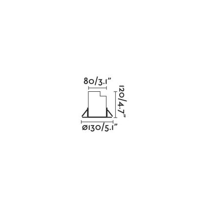 FARO 70310 - Външно осветително тяло за настилка GEISER 1xGU10/8W/230V IK08 IP67 неръждаема стомана