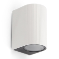 FARO 70323 - Външен стенен осветител ESTELA 1xGU10/5W/230V IP65 бял