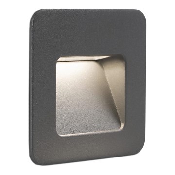 FARO 70398 - Външна LED лампа за стена NASE-1 LED/4W/230V IP44