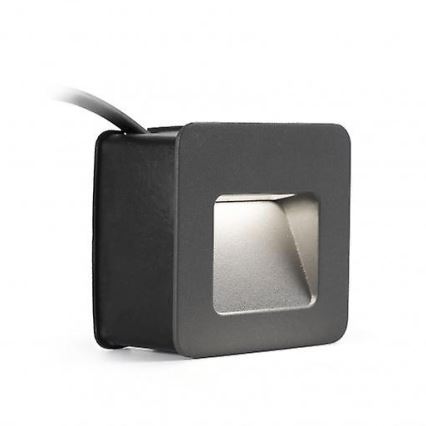 FARO 70398 - Външна LED лампа за стена NASE-1 LED/4W/230V IP44