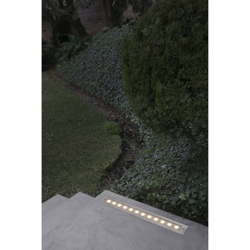 FARO 70448 - LED Екстериорна лампа за вграждане GRAVA LED/42W/24V IP67